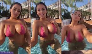 Abigail Ratchford Nude Pool Teasing Video Leaked - ThotHub Leaks