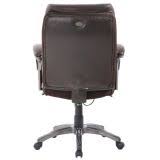 Serta Smart Layers Siena Bonded Leather Mid Back Task Chair Brown Officesupply Com
