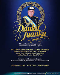 Date in the current year: Wishing His Royal Highness Renaissance Johor Bahru Hotel Facebook