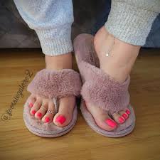 Hot promotions in adore feet on aliexpress: Footsie Galore No Instagram I Literally Adore Fluffy Slippers Footsiegalore Footsiegalore2 Feet Pinkpedi Pedi Womens Flip Flop Feet Soles Feet Care