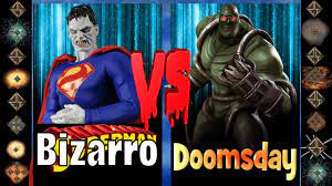 Bizarro Superman (DC Comics) vs Doomsday (DC Comics) - Ultimate Mugen Fight  2016 - YouTube