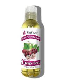 Grapeseed oil for hair growth /loss and natural hair how does grape seed oil work to maintain healthy and natural hair? Amazon Com Well S 100 Pure Grape Seed Oil 4oz Promotes Hair Growth Anti Dandruff Anti Acne Beauty