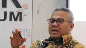Menjatuhkan sanksi peringatan keras terakhir dan pemberhentian dari jabatan ketua kpu kepada. Breaking News Ketua Kpu Ri Arief Budiman Diberhentikan Tribunnews Com Mobile