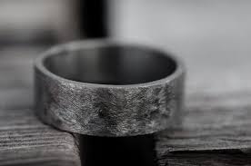 Black And Silver Mens Wedding Band Storm Men S Pure Silver Ring Distressed Wedding Band Etsy Mens Wedding Rings Silver Wedding Bands Silver Rings