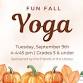 Fun Fall Yoga (Grades 5 and under) event image