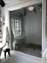 Some simply prefer the glass. Custom Showers The Shower Envy Series American Glass Mirror