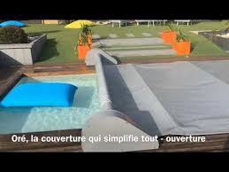 Decouvrez La Couverture De Piscine Ore En Fonctionnement Ouverture Youtube