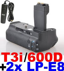 What Is The Price For Battery Grip For Canon Eos 550d 600d