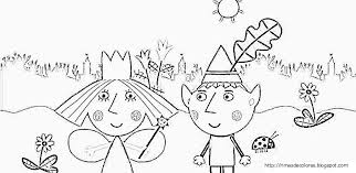 Click the ben and holly's little kingdom coloring pages to view printable version or color it online (compatible with ipad and android tablets). Ben Und Holly Nanny Malvorlagen Coloring And Malvorlagan