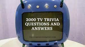 With physical distancing and quarantining taking precedent over social gatherings, trivia night looks completely different than it did earlier this year. 50 Evergreen 2000 Tv Trivia Questions And Answers Trivia Qq