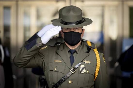Customs and Border Patrol Agent Salutes | U.S. Customs and Border Protection