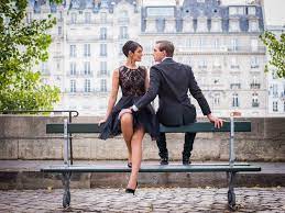 Paris Photographer Portrait Of A Couple In Overcast Weather Prom Photography Couples Photoshoot Couple Photography