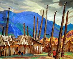 Skeena Crossing A Y Jackson Canada Landscape Canadian Painters Group Of Seven