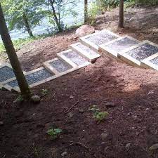 Pin By Cheryl Boughton On Cottage Landscaping Landscape Stairs Lake Landscaping Garden Stairs