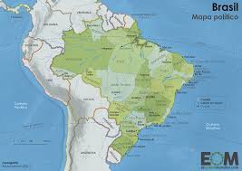 No brasil, aproximadamente 97% da população tem acesso à água encanada e 63% tem cobertura de esgotamento sanitário, segundo os indicadores do ods 6. El Mapa Politico De Brasil Mapas De El Orden Mundial Eom