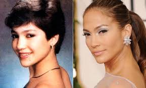 Resultado de imagen de jennifer lopez antes y despues