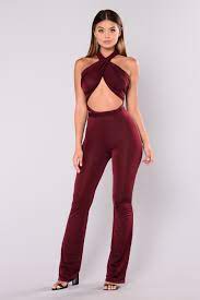 Purple no, selena gomez's favourite colour is green a digital green!!! Selena Purple Jumpsuit Fashion Nova Shop Clothing Shoes Online
