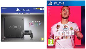 Days Of Play Special Edition Ps4 1tb Slim With Fifa 20 Sony Video Games Fifa 20 Video Game Reviews