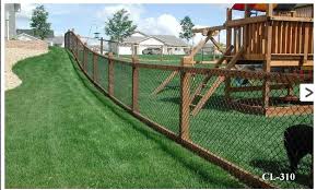 Latest Idea For Fence Chain Link Instead Of Welded Wire Still Black Pvc Coated Wood Top And Bottom First Quote 8 Backyard Fences Fence Chain Link Fence