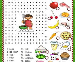 Alaska is the united state's northernmost state. Food Wordsearch