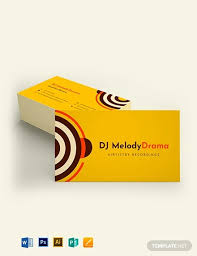 It's super easy to use and only takes a few minutes. 28 Dj Business Cards Templates Photoshop Ms Word Publisher Ai Free Premium Templates