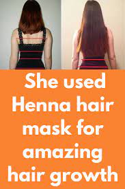 Well, it does a lot more than that! She Used Henna Hair Mask For Amazing Hair Growth Henna Acts As A Natural Conditioner And Transforms Dull And Dry Hai Henna Hair Cool Hairstyles Yogurt For Hair