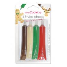 Stylo Glacage Blanc 100 G 3 Douilles Assorties Scrapcooking Acheter Achat Vente