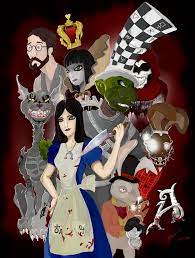This is alice in hysteria mode. Alice Madness Returns Art By Faidali On Deviantart