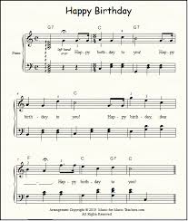 Free Sheet Music For Teachers Of Piano Voice And Guitar