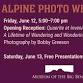 Opening Reception - Alpine Photo Weekend