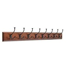 Andover Mills Mcwilliams Tri Hook Wall Mounted Coat Rack Wall Mounted Coat Rack Coat And Hat Rack Hook Wall
