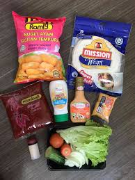 Chicken chop sos lada hitam lulus atkins ! Resepi Tortilla Chicken Wrap Yang Mudah Disediakan