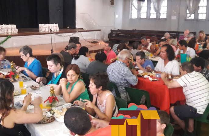 Comedor en la Iglesia Metodista de Almagro - Iglesia Evangélica Metodista  Argentina