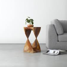 The table is perfect for any home décor as it has a classic finish and a sturdy structure. Modern Contemporary 12 Inch Side Table Allmodern
