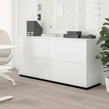 Galant Storage Combination With Filing White 63x31 1 2 Ikea In 2020 Ikea Galant Cheap Office Furniture Home Office Storage
