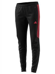 Black And Red Joggers Womens Adidas Women S Black Core Pink Trio 17 Training Track Pants Red Adidas Pants Adidas Sweatpants Adidas Joggers Woman