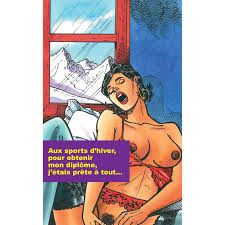 AUX SPORTS DHIVER POUR OBTENIR MON DIPLOME, bande dessinée porno comics  érotique réservé aux adultes