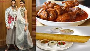 Deepika Ranveer Wedding Menu Mixture Of South Indian And North Indian Food Indian Food Recipes Indian Food Menu North Indian
