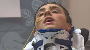Teen paralyzed in Washington train derailment discusses accident
