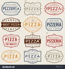 Pizza Pizzeria Restaurant Stamp Frames Grunge Design Icon Art Vector Old Style Frames Ad Ad Stamp Frames Resta Layout Template Stamp Frame Templates