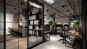 Today's industrial office design workplaces are more visually appealing, functional, and open than the creative alternative: Showcase And Discover Creative Work On The World 39 S Leading Online Platform For Creative Indus Office Interior Design Industrial Office Design Office Design
