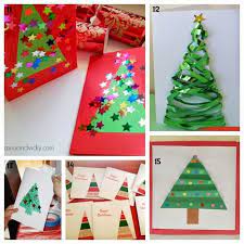 25 Christmas Card Ideas Kids Can Make Christmas Cards Kids Christmas Cards To Make Preschool Christmas