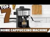Top 7 Home Cappuccino Machines for Perfect Coffee - YouTube