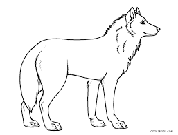 Dibujos De Lobos Para Colorear
