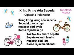 Kring Kring Ada Sepeda Kelas 4 Youtube