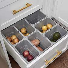 Clear containers show exactly how much you have so you can plan your grocery runs better, avoid overspending, and waste. 16 Best Kitchen Cabinet Drawers Clever Ways To Organize Kitchen Drawers