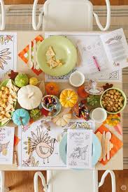 Thanksgiving Kids Table Crafts 3 Free Downloadable Activities Think Make Share Thanksgiving Kids Table Thanksgiving Kids Thanksgiving Fun