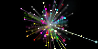 3d Illustration Abstract Concept Speed Of Light Speed Light Particles With Blur Sponsored Paid Affiliate Abstract Speed Particles Concept In 2020