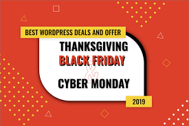 Thanksgiving day sales will start from nov 27, 2021 followed by black friday & cyber monday. 20 Best Wordpress Deals And Offers For Thanksgiving Black Friday And Cyber Monday 2019