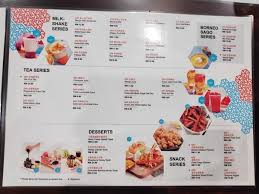 Go to this place and give them some business so they stay alive. Big Bowl Fruit Shaved Ice Menu Found At Miri Times Square Miri City Sharing